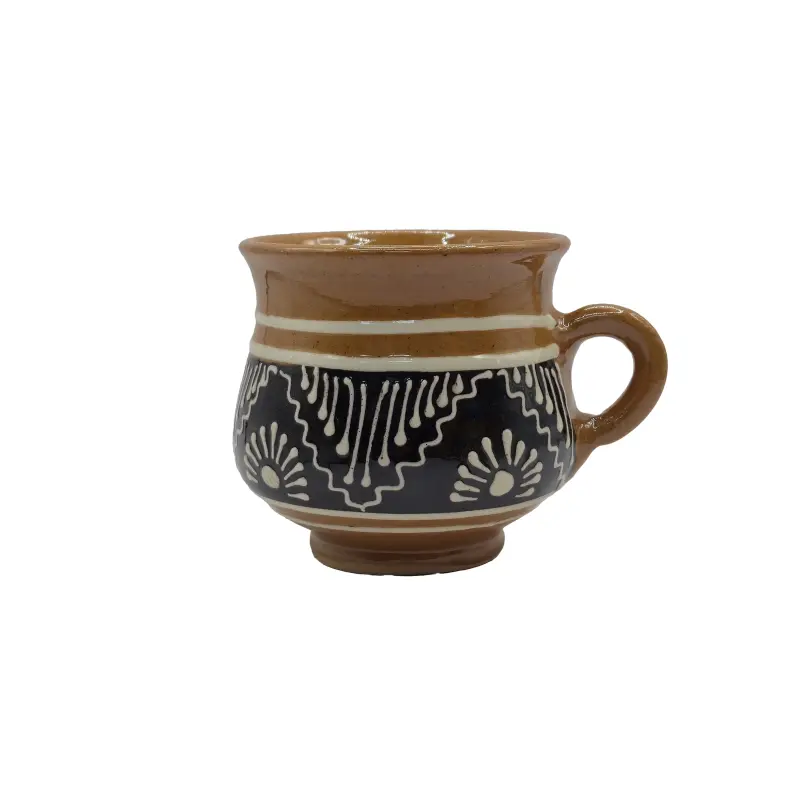 Corund, cana ceramica, model a